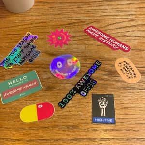 Figs 9 Stickers Collection